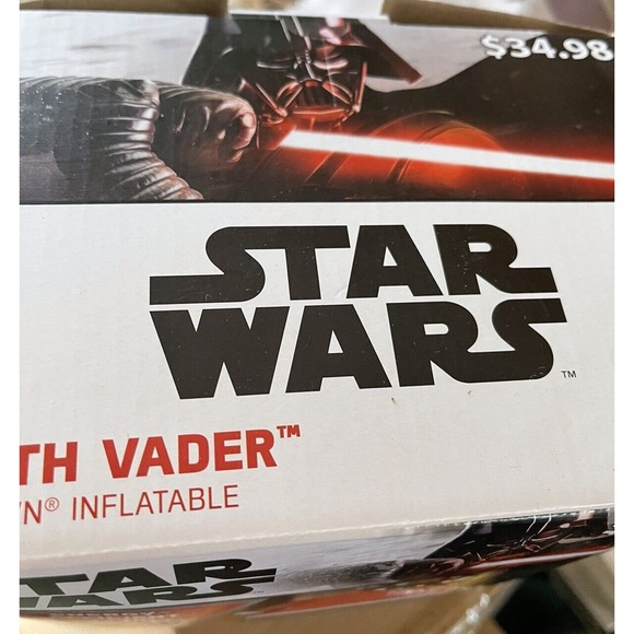 Star Wars Darth Vader Disney Christmas Airblown Inflatable 5’ Gemmy 2022 NOS - Picture 5 of 7